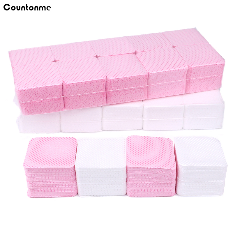 1000Pcs Cotton Nail Polish Rem - Nail Art Pink review and price