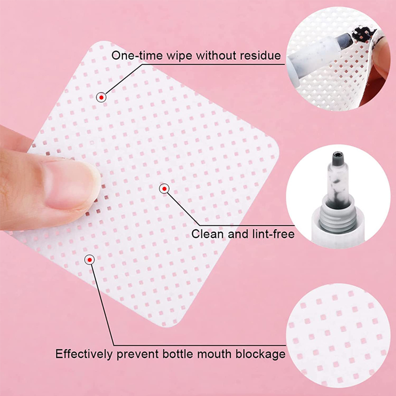 1000Pcs Cotton Nail Polish Rem - Nail Art Pink review and price
