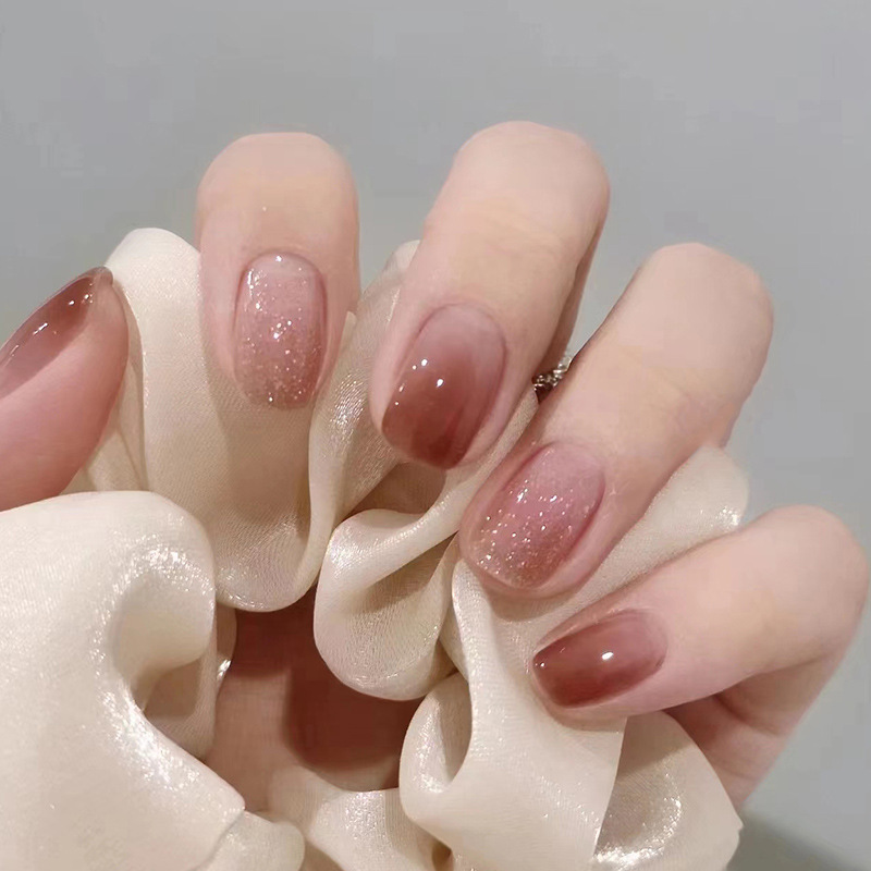 24pcs Bright Pink Gradient Col - Nail Art Pink review and price