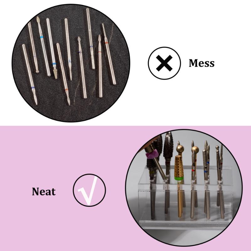 18 Holes Acrylic Wooden Nail D - Nail Drill Machine review and price