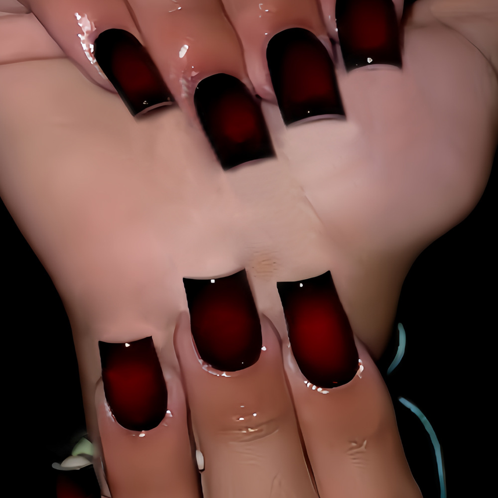Short Square fake nails for wo - Nail Art Pink review and price