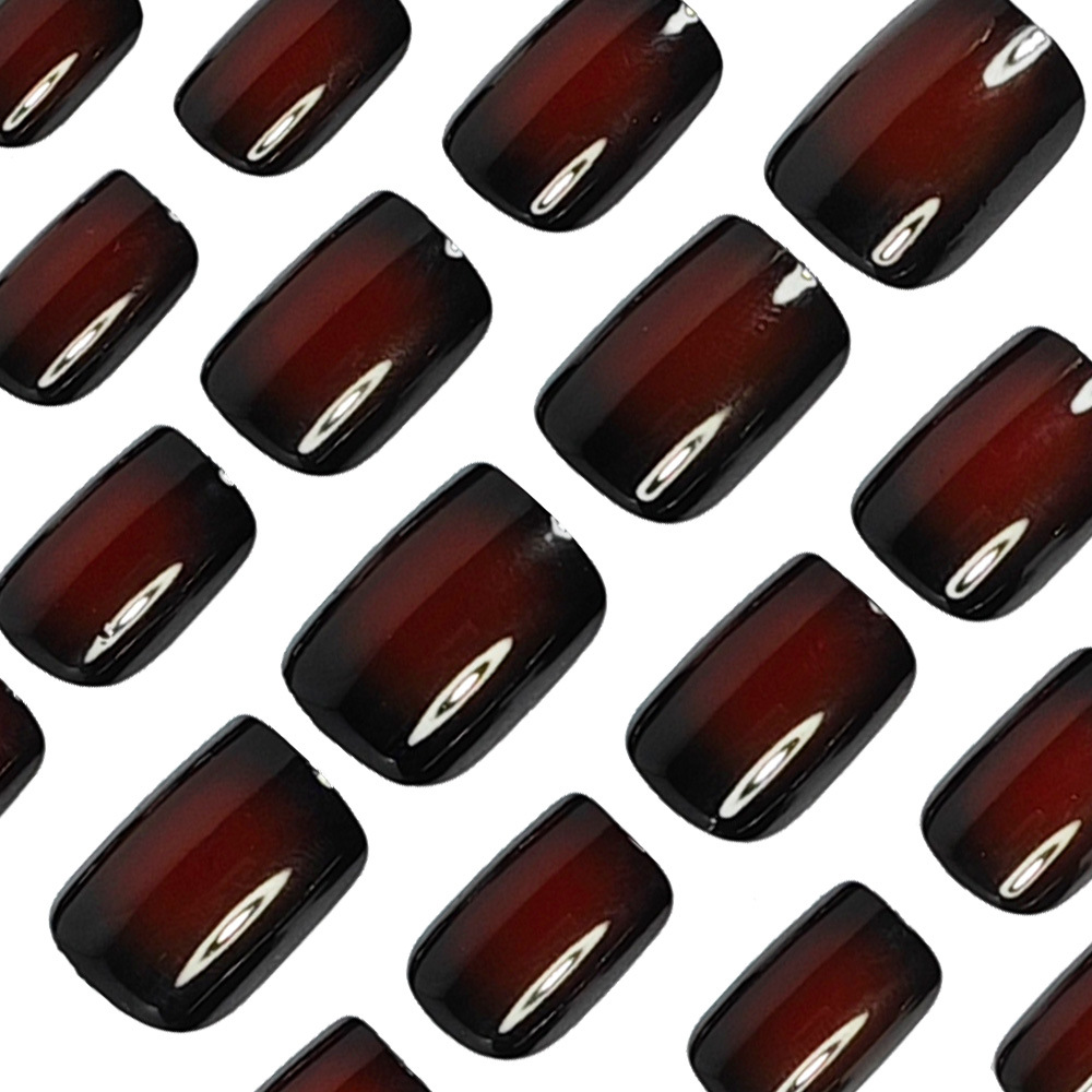 Short Square fake nails for wo - Nail Art Pink review and price