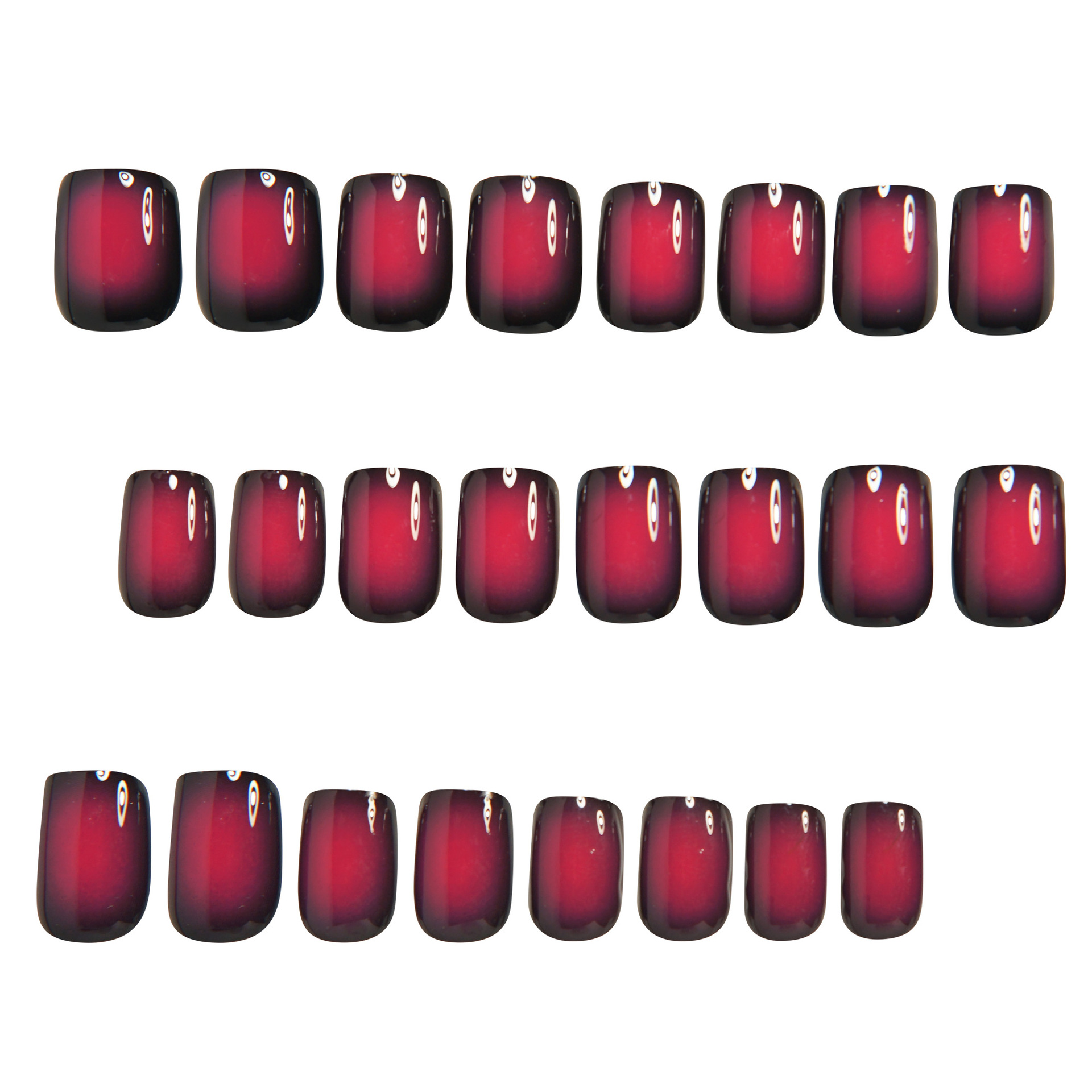 Short Square fake nails for wo - Nail Art Pink review and price