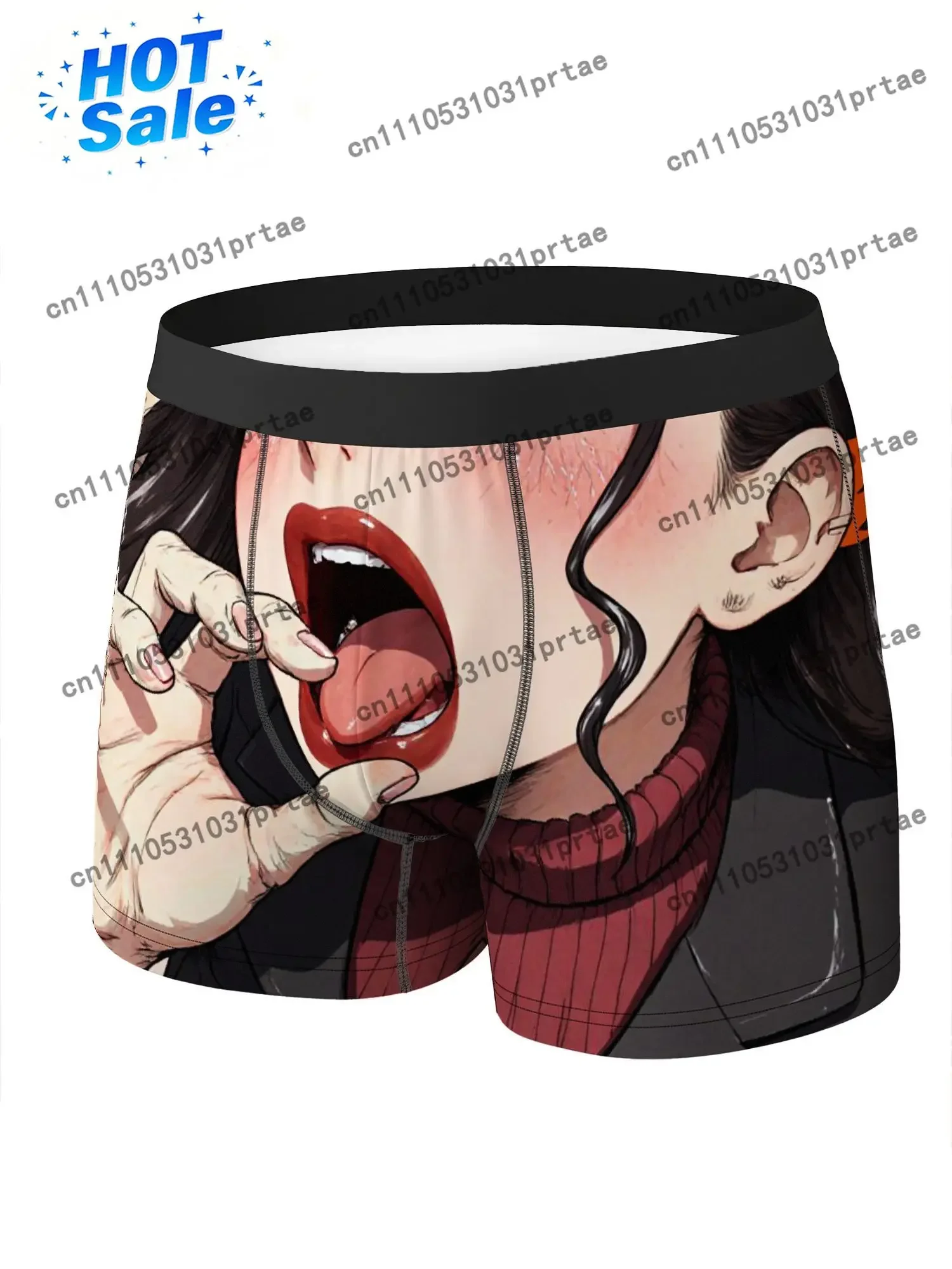 Men's Anime Manga Boxer Briefs - Nail Art Pink review and price