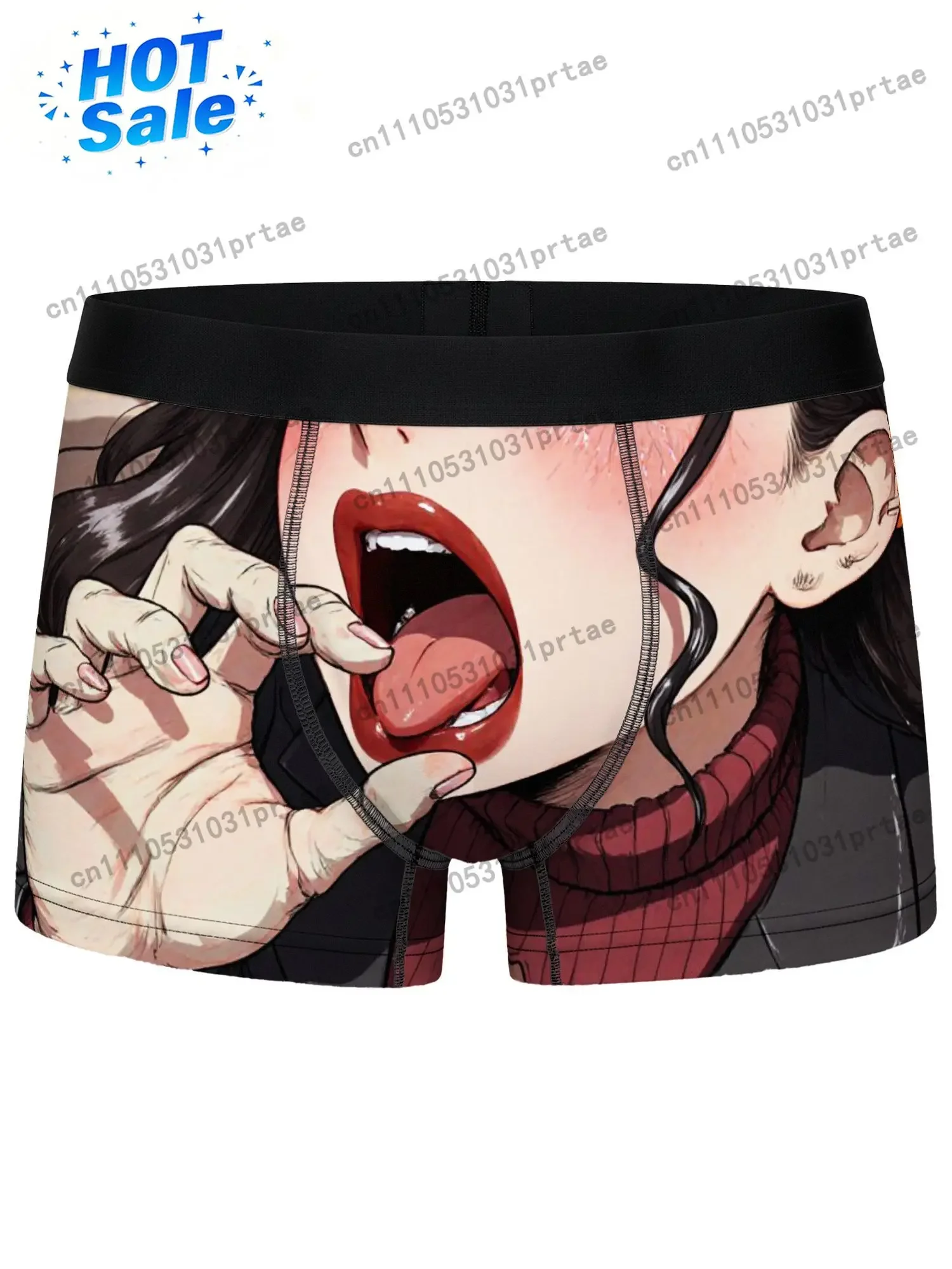 Men's Anime Manga Boxer Briefs - Nail Art Pink review and price