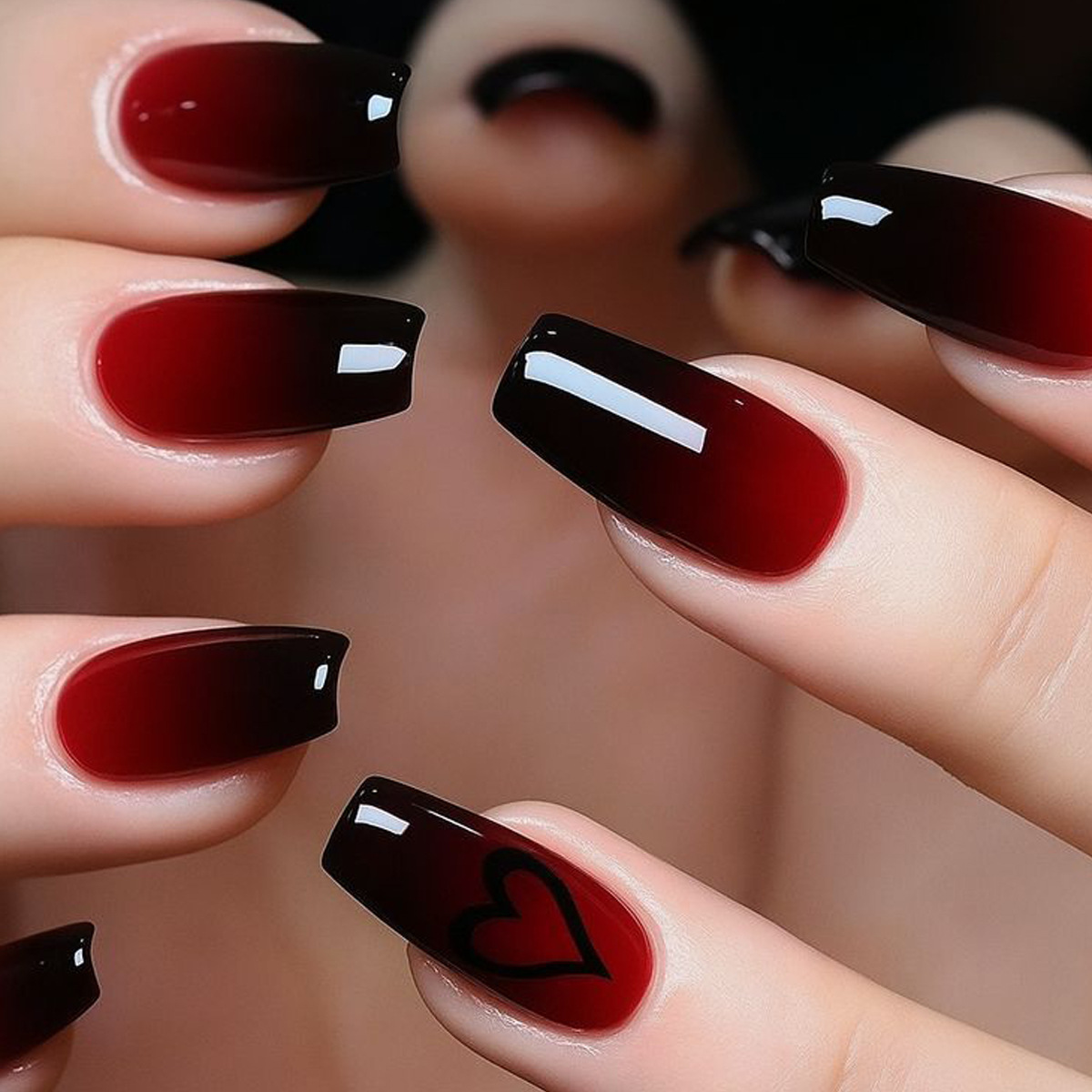 Short Medium fake nails for wo - Nail Art Pink review and price