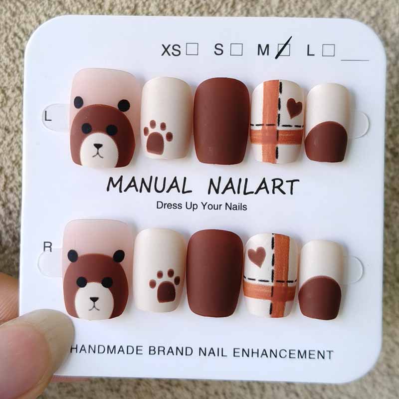 10Pcs Autumn and Winter Nail A - Nail Art Press On review and price