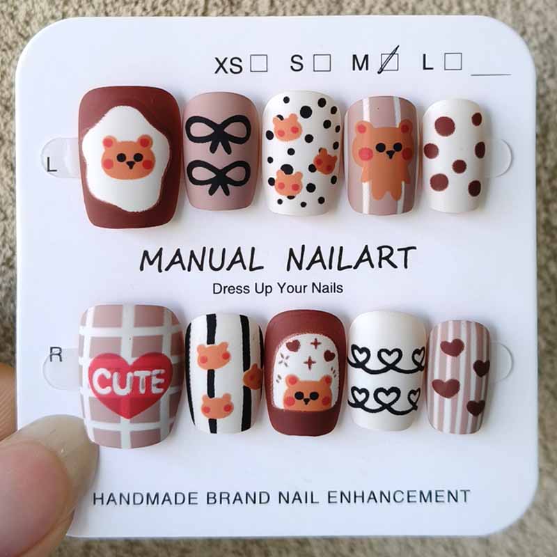 10Pcs Autumn and Winter Nail A - Nail Art Press On review and price