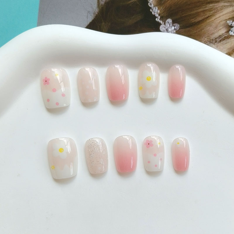 10Pcs Rainbow Bubble Gum Sweet - Nail Art Ombre review and price
